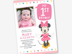 Birthday Invitation A4 Size
