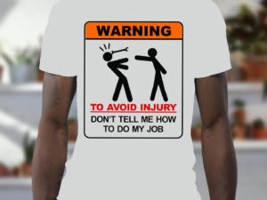 To Avoid Injury T-shirt Printing