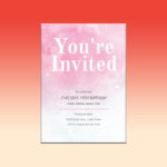 birthday invite 2